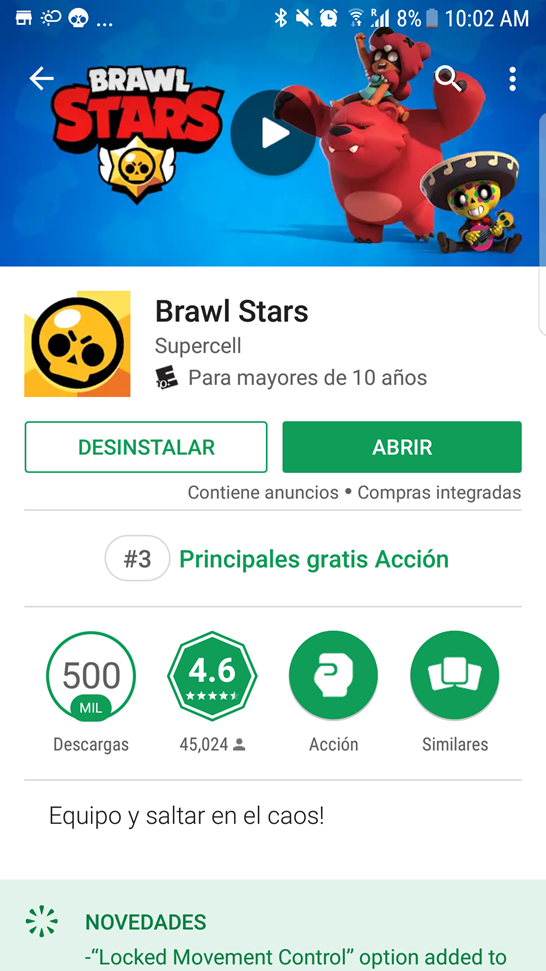 Скачать бесплатно игру Brawl Stars на Android